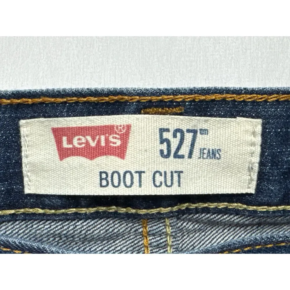 Levi's‎ 527 Men's Low Rise Bootcut Blue Jeans- Size 36x30 (36x31)